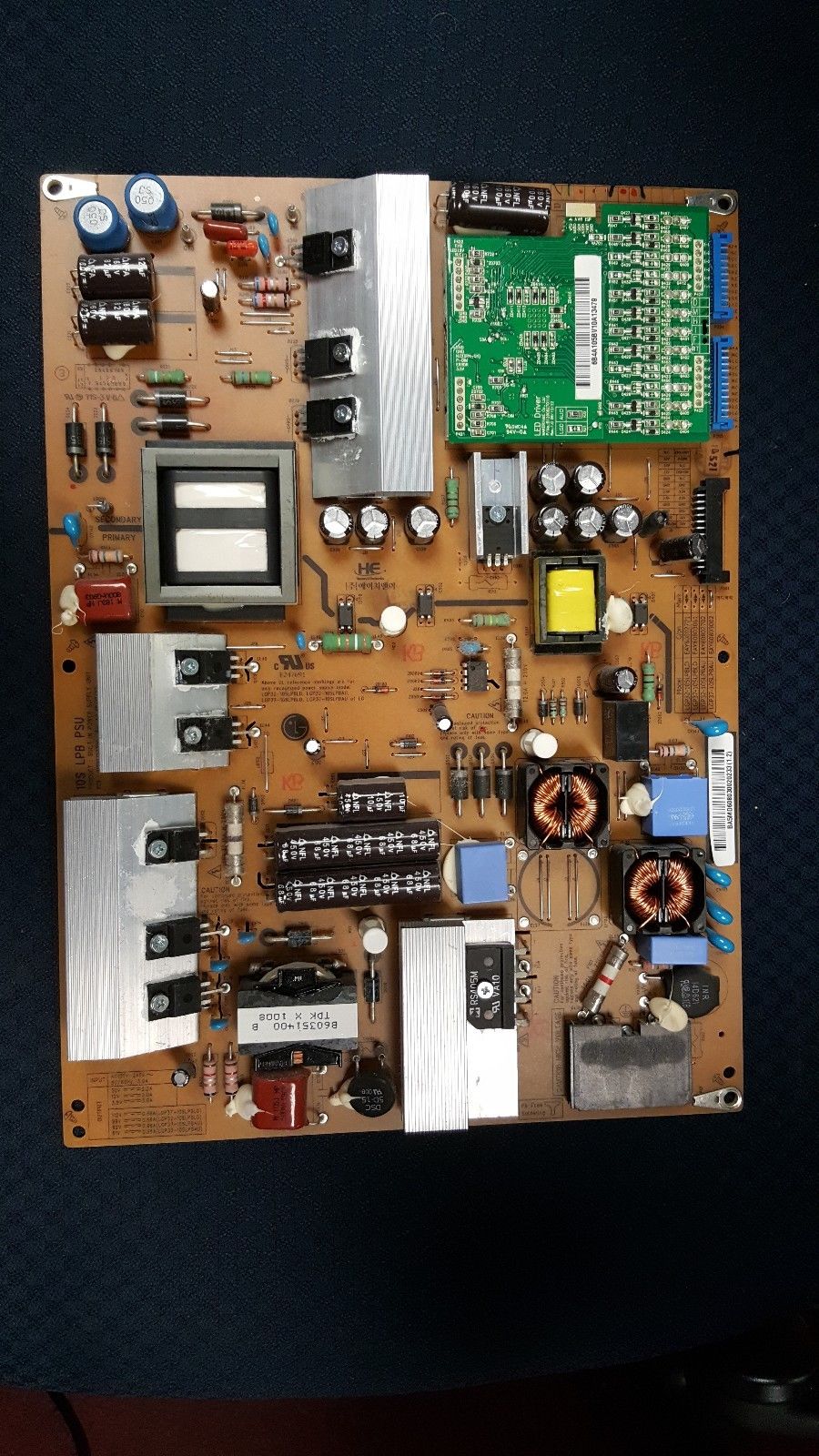 POWER SUPPLY BOARD EAY60803002 LG 37LE5300-VC tested